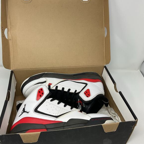 2012 Air Jordan SC2 Flight Basketball Shoes Red Black 454050-106 Men size 13 - Picture 5 of 12